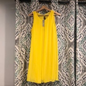 Yellow party dress